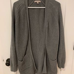 Banana republic charcoal cardigan
